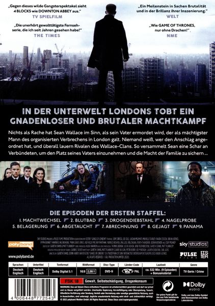 Produktbild: Gangs of London - Staffel 1 [3 DVDs]