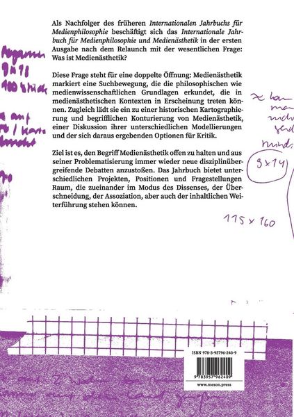 Was ist Medienästhetik?