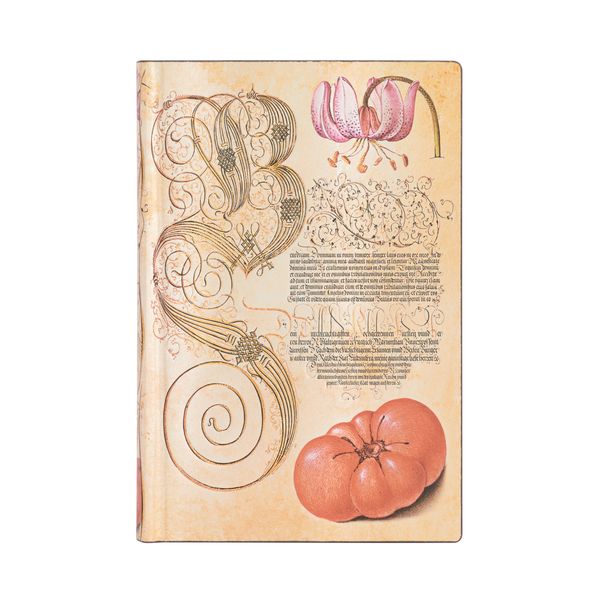 Softcover Notizbuch Lilie & Tomate, Mini, Liniert