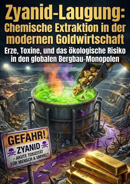 Produktbild: Zyanid-Laugung: Chemische Extraktion in der modernen Goldwirtschaft
