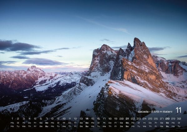 Produktbild: Die Alpen - dem Himmel so nah - 2027 - Kalender DIN A2