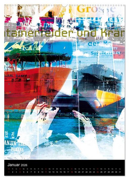Produktbild: reflections (hochwertiger Premium Wandkalender 2026 DIN A2 hoch), Kunstdruck in Hochglanz
