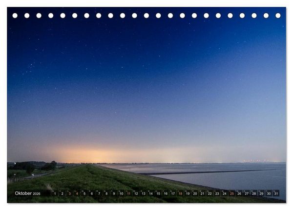 Produktbild: Impressionen aus dem Wesermarsch - Butjadingen 2026 (Tischkalender 2026 DIN A5 quer), CALVENDO Monatskalender