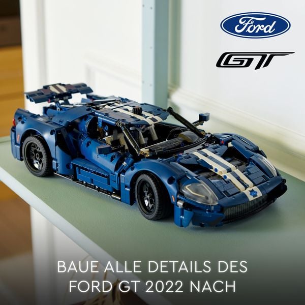 LEGO Technic 42154 Ford GT 2022 Auto-Modellbausatz für Erwachsene
