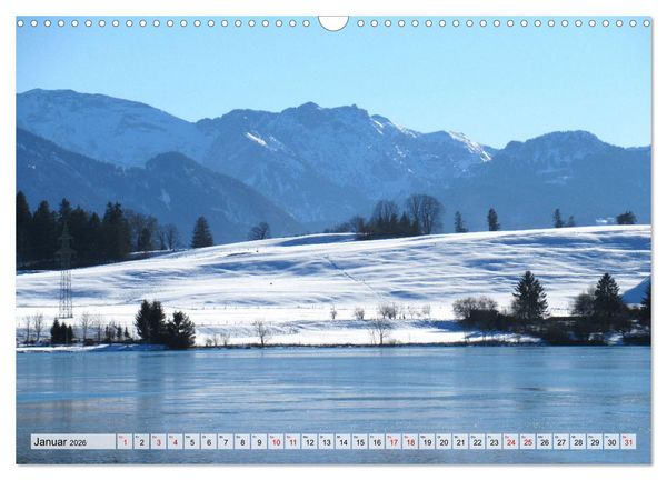 Produktbild: Erholung am See - Die sch&ouml;nsten Seen in Deutschland (Wandkalender 2026 DIN A3 quer), CALVENDO Monatskalender