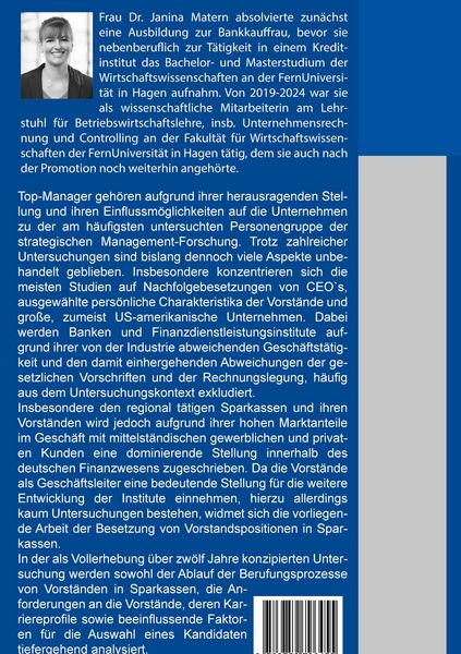 Produktbild: Die Besetzung von Vorstandspositionen in Sparkassen