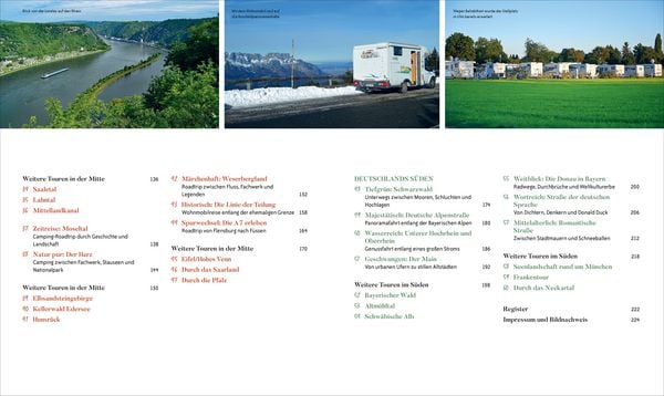 Produktbild: Die ultimativen Roadtrips mit dem Wohnmobil in Deutschland