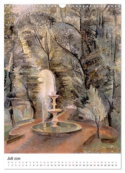 Produktbild: Alice Bailly (Wandkalender 2026 DIN A3 hoch), CALVENDO Monatskalender