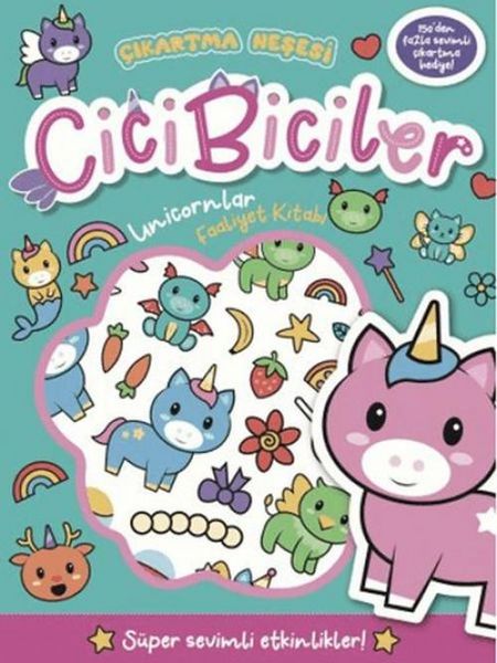 Produktbild: Cicibiciler Unicornlar Faaliyet Kitabi - Cikartma Nesesi
