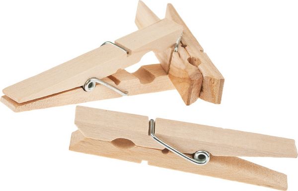 Produktbild: Holzw&auml;scheklammern 70mm