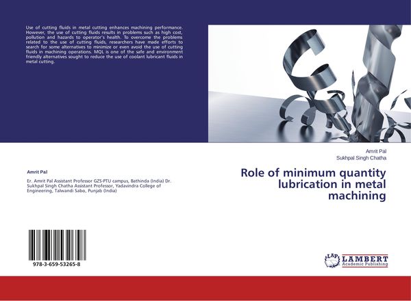 Produktbild: Role of minimum quantity lubrication in metal machining