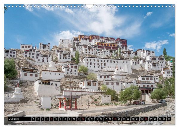Produktbild: Ladakh - Buddhistische Kl&ouml;ster (Wandkalender 2026 DIN A3 quer), CALVENDO Monatskalender