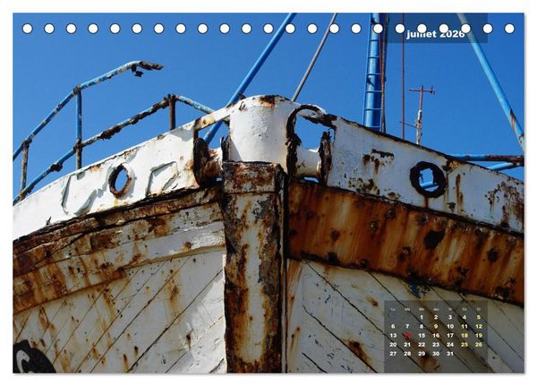 Produktbild: Bretagne Beaux sites du Finist&egrave;re (Calendrier de bureau 2026 DIN A5 vertical), CALVENDO calendrier mensuel