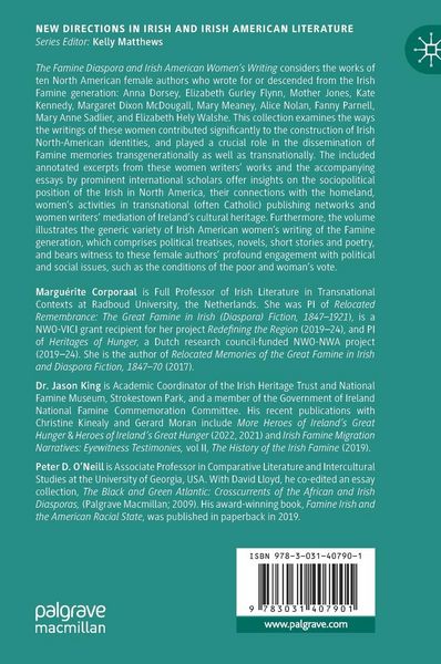 Produktbild: The Famine Diaspora and Irish American Women's Writing