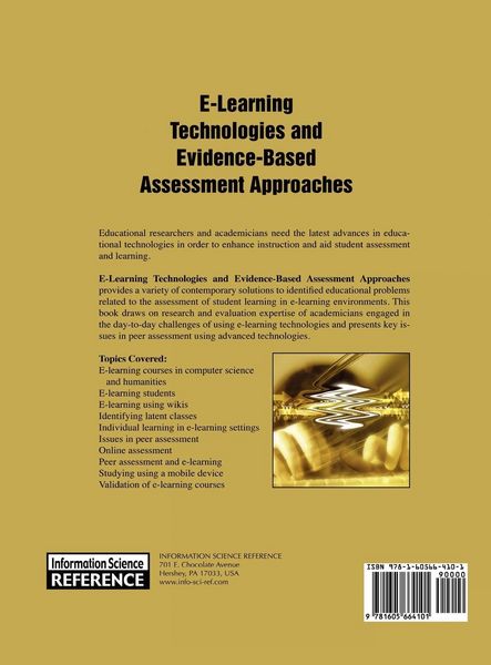 Produktbild: E-Learning Technologies and Evidence-Based Assessment Approaches