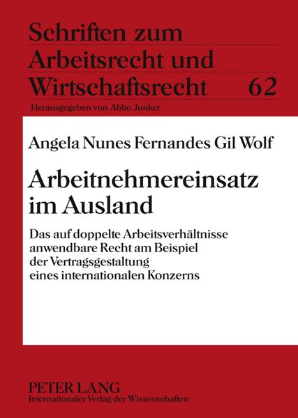 Produktbild: Arbeitnehmereinsatz im Ausland