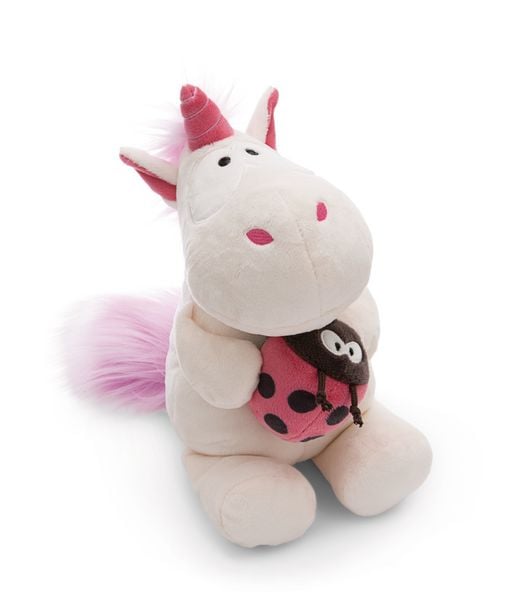 Kuscheltier Einhorn Theodor mit Marienkäfer 25cm