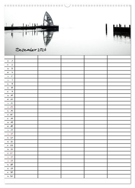 Produktbild: JUIST - DIE NORDSEEINSEL (hochwertiger Premium Wandkalender 2026 DIN A2 hoch), Kunstdruck in Hochglanz