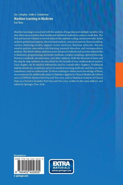 Produktbild: Machine Learning in Medicine