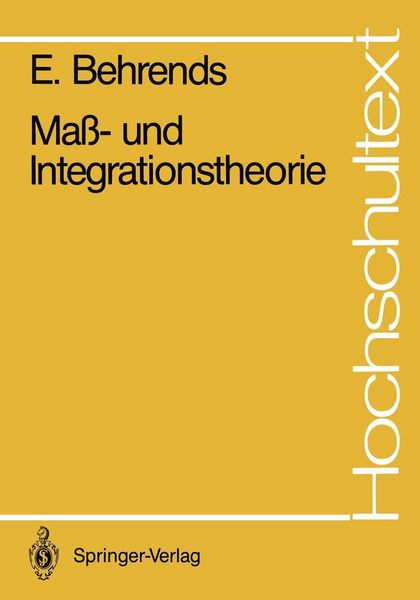 Produktbild: Ma&szlig;- und Integrationstheorie