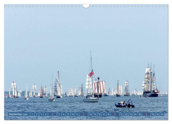 Produktbild: Maritimer K&uuml;stenzauber (Wandkalender 2026 DIN A3 quer), CALVENDO Monatskalender