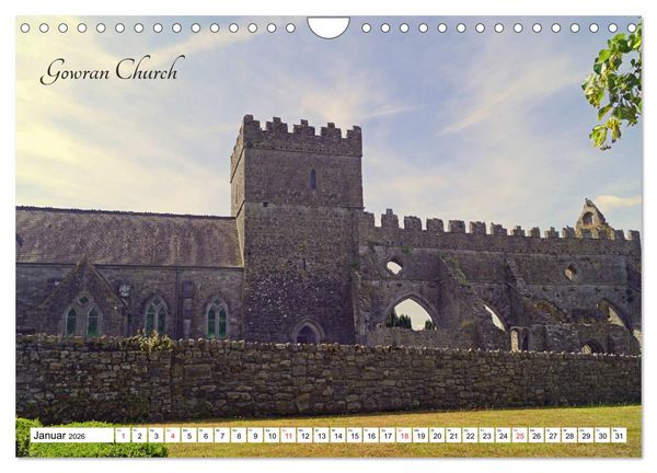 Produktbild: Irland - Abteien und Burgen (Wandkalender 2026 DIN A4 quer), CALVENDO Monatskalender