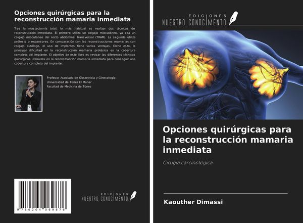 Produktbild: Opciones quir&uacute;rgicas para la reconstrucci&oacute;n mamaria inmediata