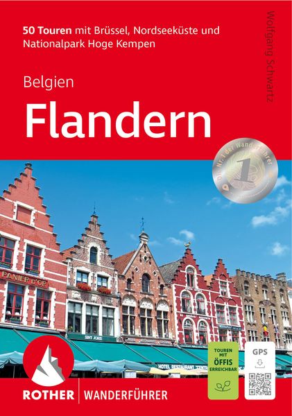 Produktbild: ROTHER Wanderf&uuml;hrer Belgien: Flandern