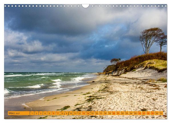 Produktbild: Wilder Dar&szlig;er Weststrand (Wandkalender 2027 DIN A3 quer), CALVENDO Monatskalender