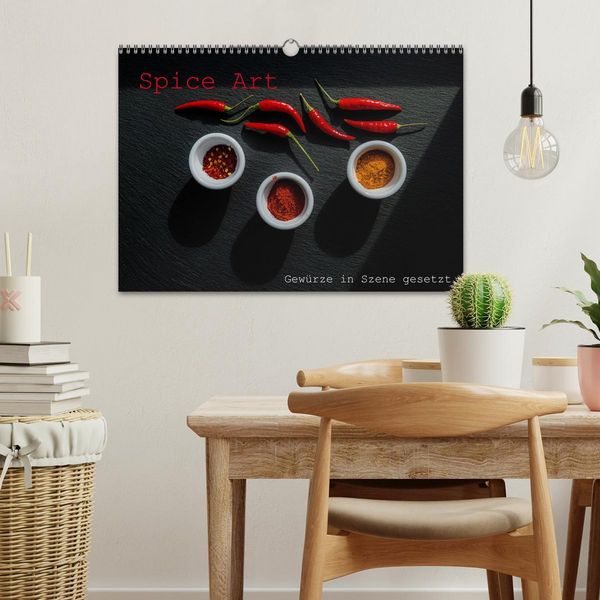 Produktbild: Spice Art - Gew&uuml;rze in Szene gesetzt (Wandkalender 2026 DIN A3 quer), CALVENDO Monatskalender