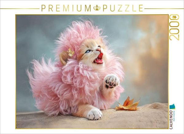 CALVENDO Puzzle Fluffige Hybridtiere | 2000 Teile Lege-Größe 90x67cm Foto-Puzzle für glückliche Stunden