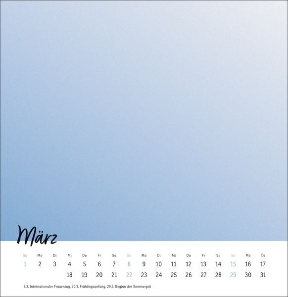 Produktbild: Kreativkalender zum Aufstellen Design 2026