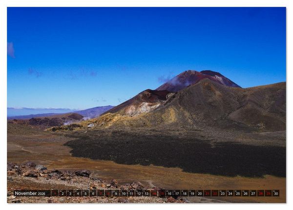 Produktbild: Neuseeland - vom Cape Reinga bis zum Franz-Josef-Gletscher (hochwertiger Premium Wandkalender 2026 DIN A2 quer), Kunstdruck in Hochglanz