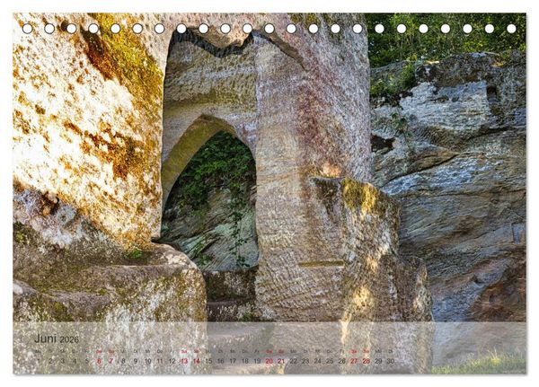 Produktbild: Felsenburg Rotenhan (Tischkalender 2026 DIN A5 quer), CALVENDO Monatskalender