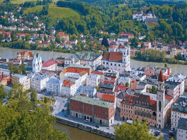 Produktbild: CALVENDO Puzzle Dreifl&uuml;ssestadt Passau | 1000 Teile Lege-Gr&ouml;&szlig;e 64x48cm Foto-Puzzle f&uuml;r gl&uuml;ckliche Stunden