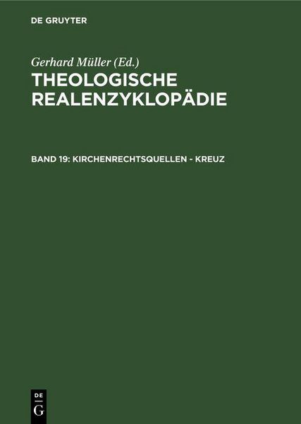 Produktbild: Kirchenrechtsquellen - Kreuz