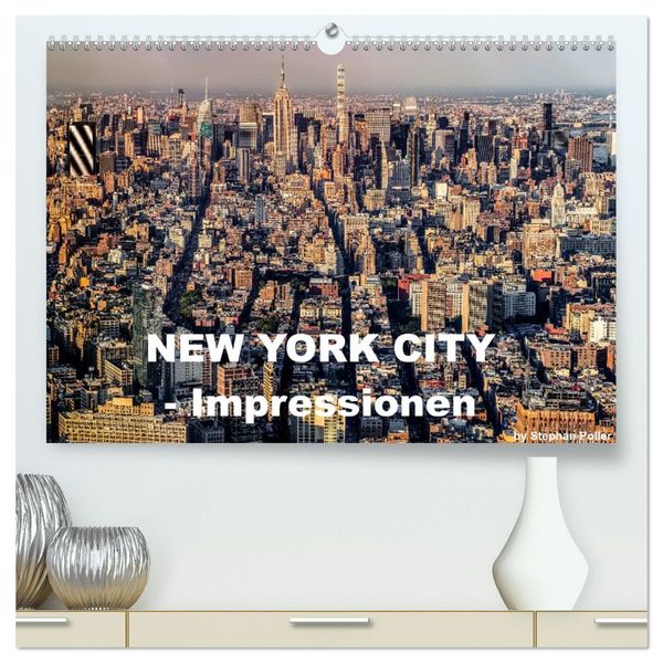 Produktbild: New York City - Impressionen (hochwertiger Premium Wandkalender 2026 DIN A2 quer), Kunstdruck in Hochglanz