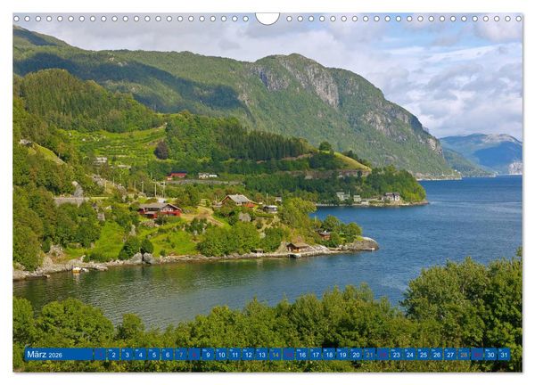 Produktbild: Faszination Skandinavien (Wandkalender 2026 DIN A3 quer), CALVENDO Monatskalender