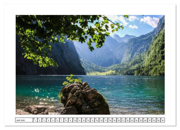Produktbild: Sehnsuchtsorte im Berchtesgadener Land (Wandkalender 2026 DIN A3 quer), CALVENDO Monatskalender