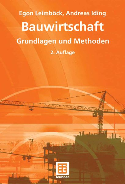 Bauwirtschaft, Taschenbuch von Egon Leimböck , Andreas Iding, Vieweg & Teubner, 9783322801494