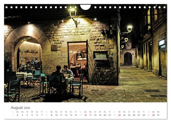 Produktbild: Barcelona im Auge der Kamera (Wandkalender 2026 DIN A4 quer), CALVENDO Monatskalender