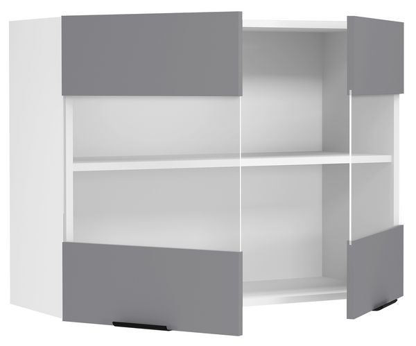 Produktbild: K&uuml;chenschrank B. 80 cm H&auml;ngeschrank K&uuml;che Fasola