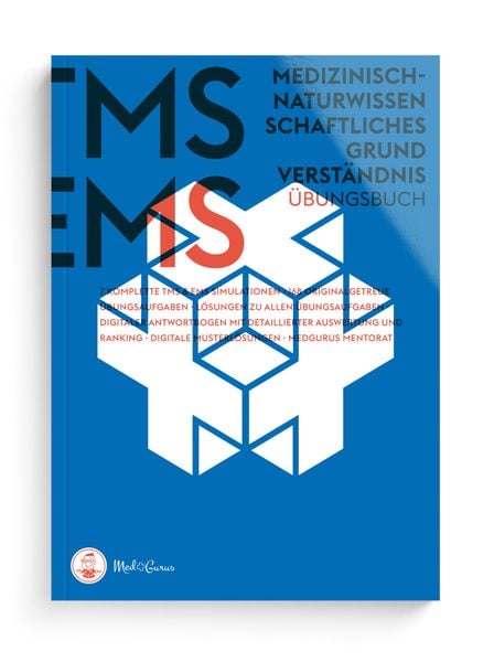 Produktbild: MedGurus - TMS &Uuml;bungsbuch Medizinisch-naturwissenschaftliches Grundverst&auml;ndnis