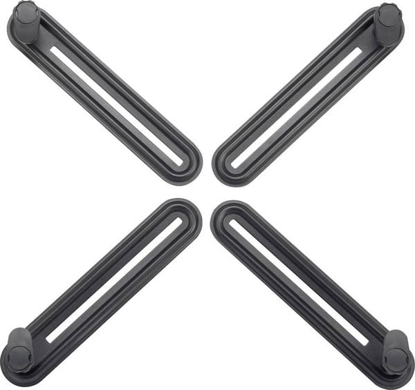 Produktbild: SpeaKa Professional VESA-Adapter Passend f&uuml;r Serie (Halter): Universal Schwarz