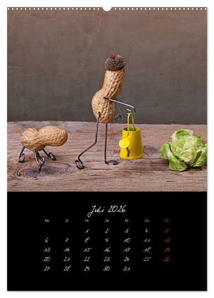 Produktbild: Simple Things 2026 (Wandkalender 2026 DIN A2 hoch), CALVENDO Monatskalender