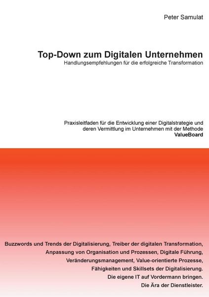 Produktbild: Top-Down zum Digitalen Unternehmen