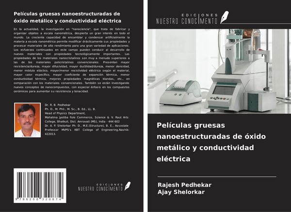 Produktbild: Pel&iacute;culas gruesas nanoestructuradas de &oacute;xido met&aacute;lico y conductividad el&eacute;ctrica
