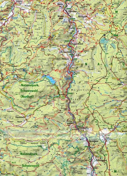 Produktbild: N&ouml;rdlicher Schwarzwald - Wanderkarte