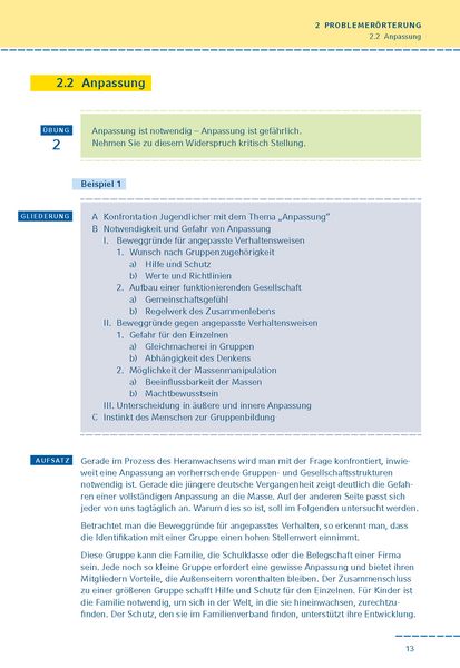 Produktbild: Das gro&szlig;e Aufsatzbuch f&uuml;r die 10.-12./13. Klasse