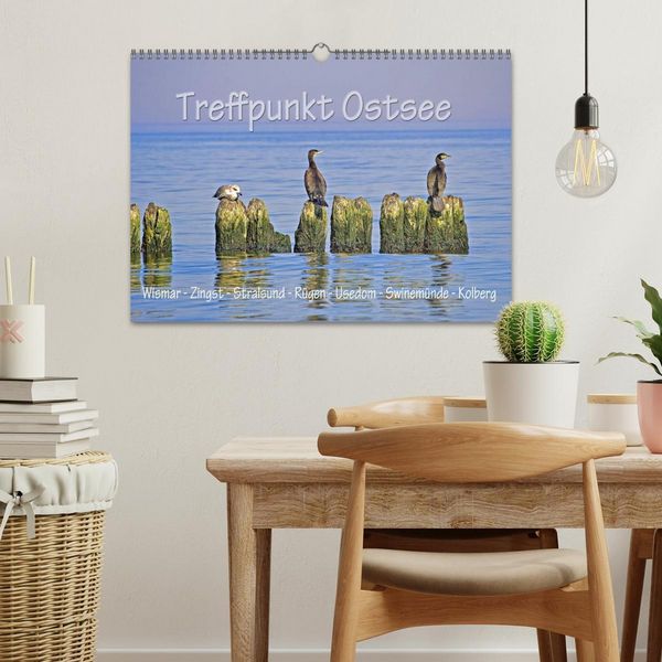 Produktbild: Treffpunkt Ostsee (Wandkalender 2026 DIN A3 quer), CALVENDO Monatskalender
